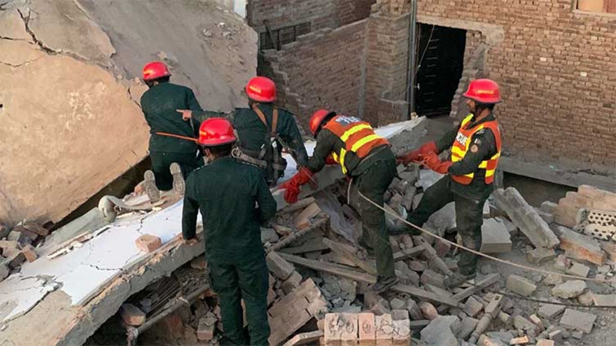 Multan building collapse