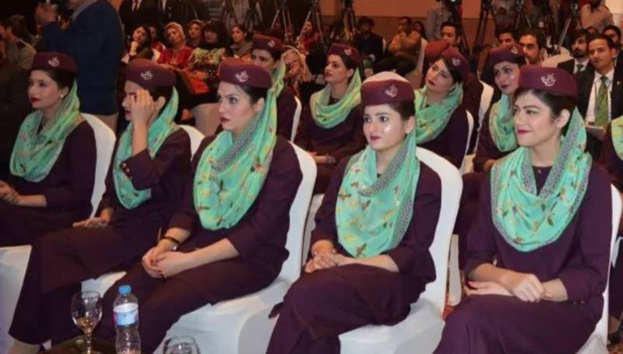 PIA Air Hostess Canada Without Passport