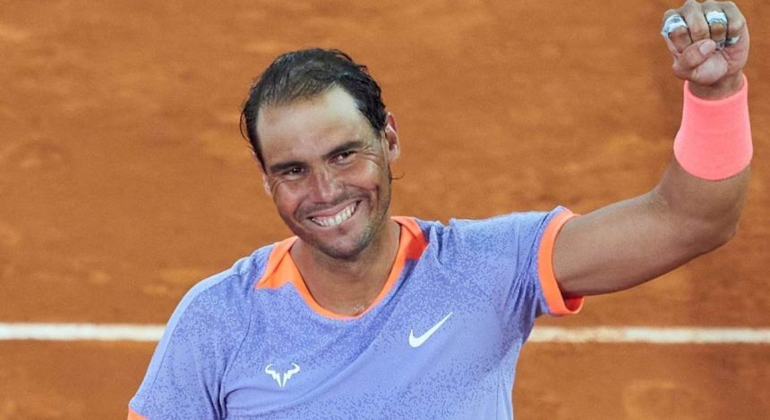 Rafael Nadal Madrid Open 2024