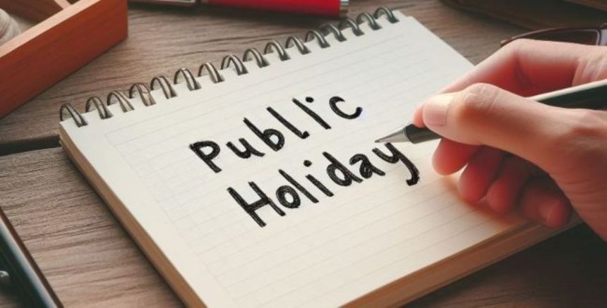 Public holidays Raisi visit