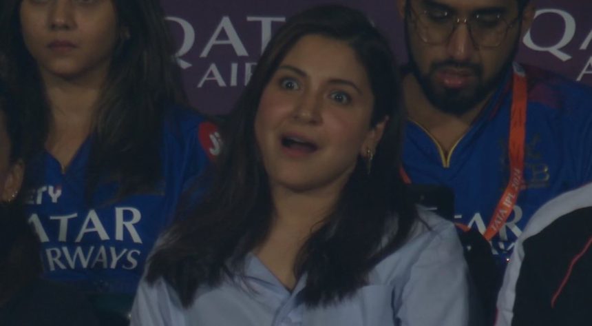 Anushka Sharma's reaction