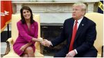 Donald Trump, Nikki Haley