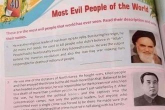 Imam Ayatollah Khomeini 'Most Evil People of the World'
