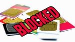 SIM blocking for non-filers