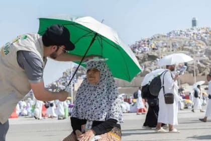 Precautions against heatstroke during Hajj