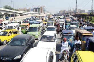 Karachi JUI-F Rally Traffic Plan
