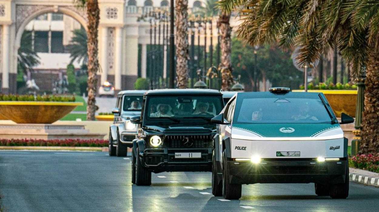 Dubai Police's Tesla Cybertruck