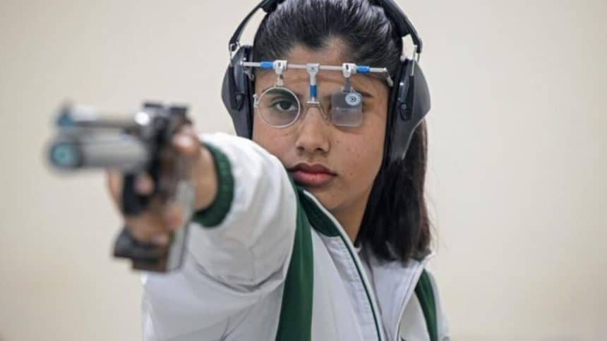Kishmala Talat Olympic shooter