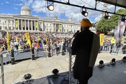London Sikhs Major Rally