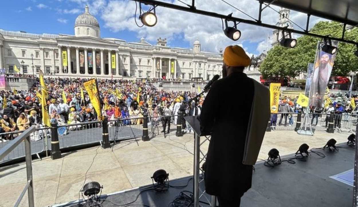 London Sikhs Major Rally