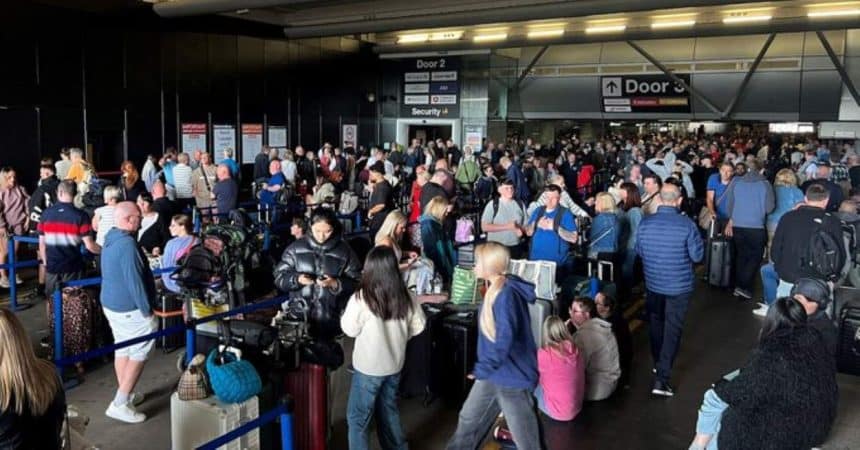 Manchester Airport Power Outage