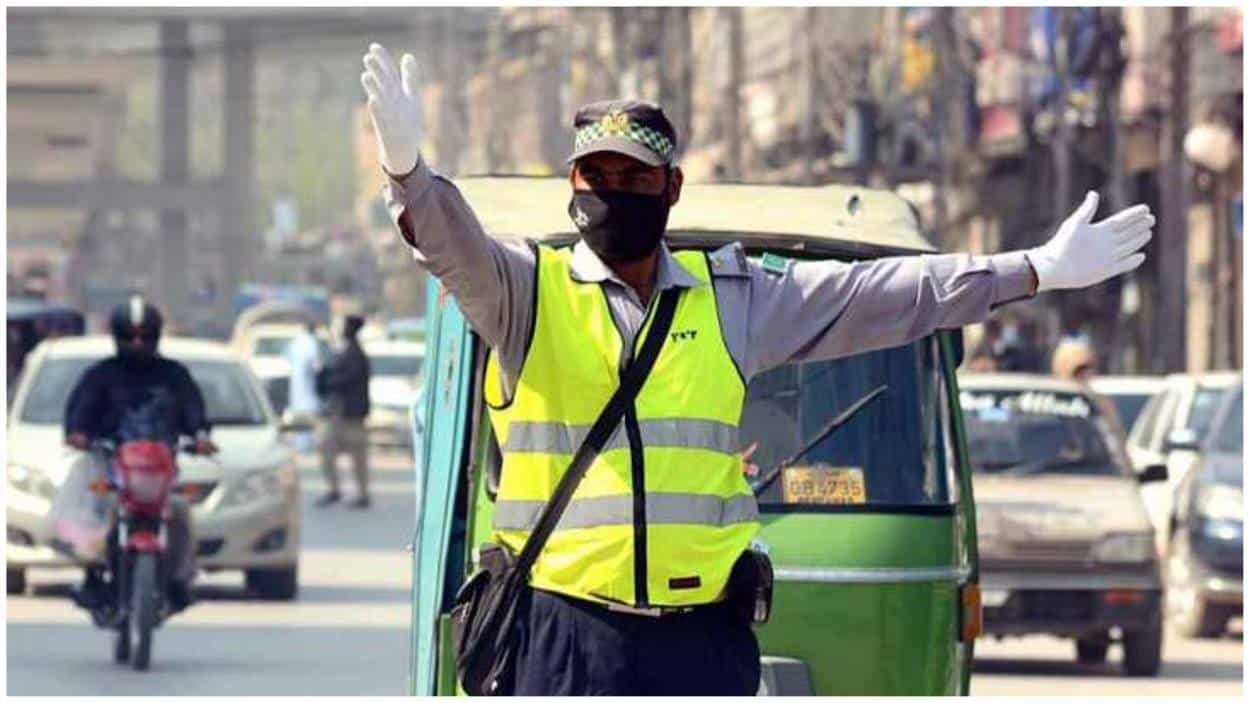 Peshawar Traffic Wardens