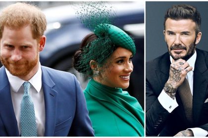 Prince Harry, Meghan Markle, David Beckham