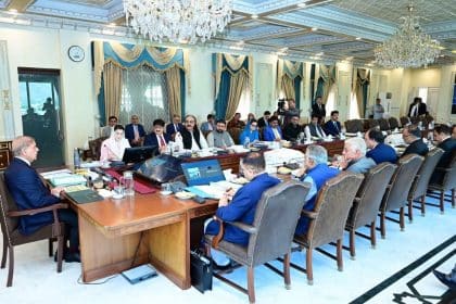 Shehbaz Sharif cabinet meeting