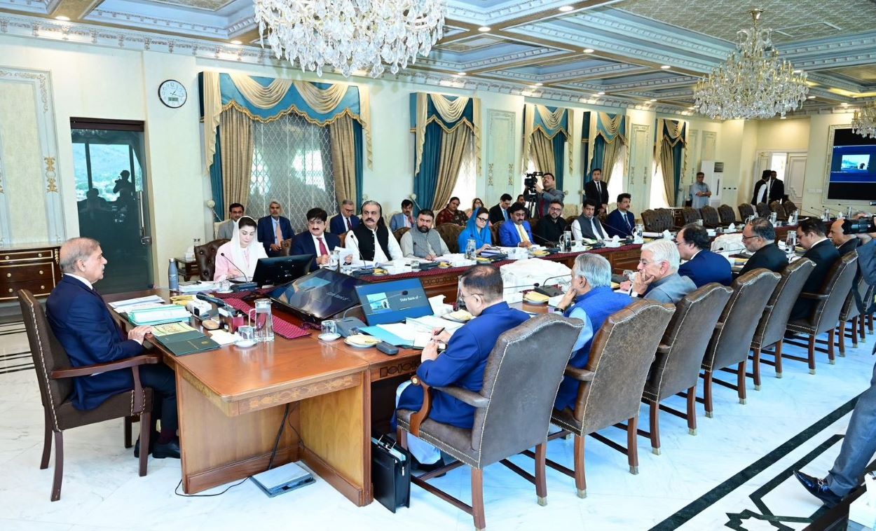 Shehbaz Sharif cabinet meeting
