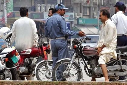 Lahore traffic police Education Day