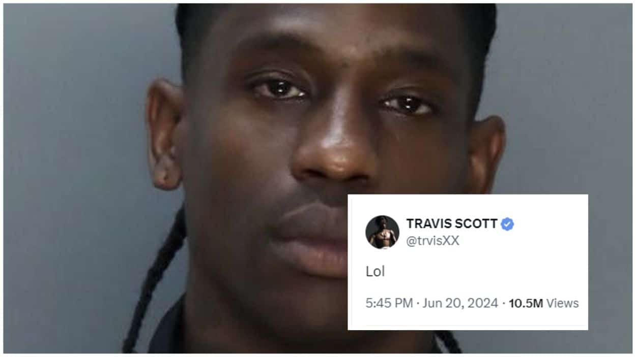 Travis Scott Mugshot