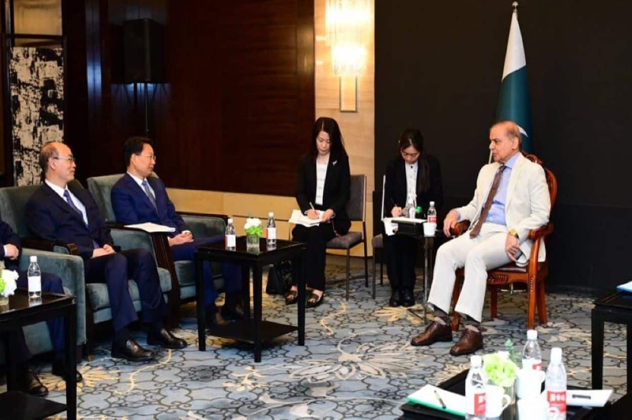 Shehbaz Sharif China visit
