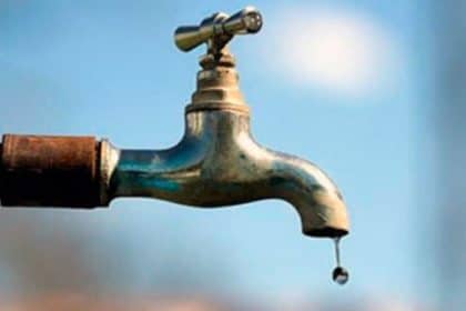 Karachi University water line repair