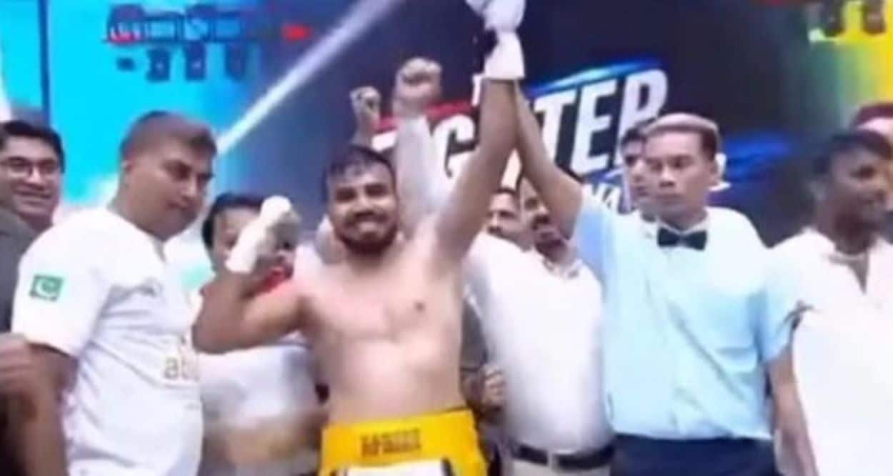 Pakistani Boxer Shaheer Afridi