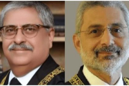 Justice Athar Minallah, Chief Justice Qazi Faez Isa