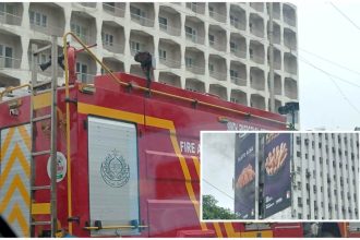 Karachi Kashif Center Fire