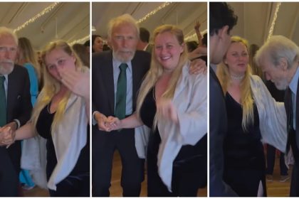 Clint Eastwood Family Feud at wedding
