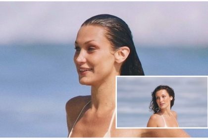 Bella Hadid in Malibu