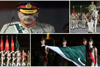 Azadi Parade at the Pakistan Military Academy in Kakul.