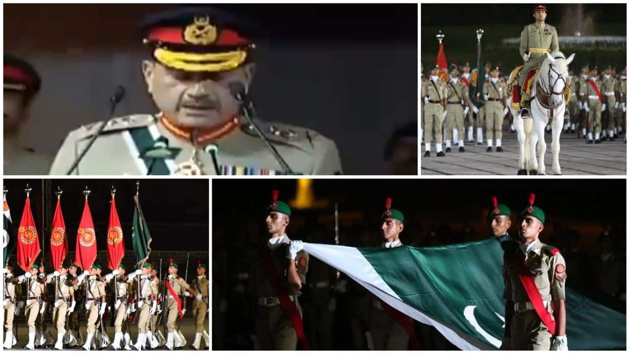 Azadi Parade at the Pakistan Military Academy in Kakul.