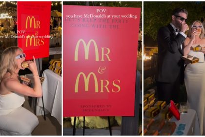 McDonalds Theme Wedding