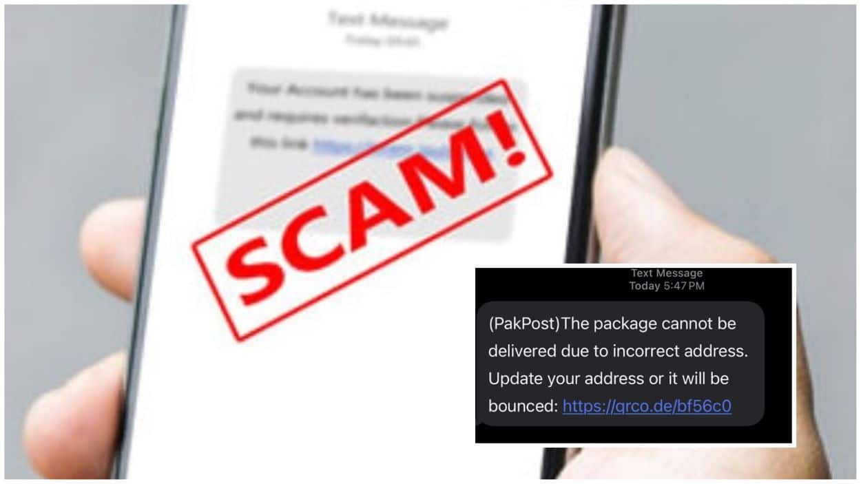 Pakistan SMS Scam