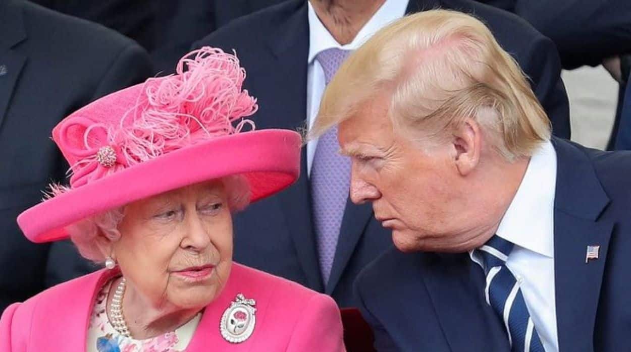 Queen Elizabeth Donald Trump