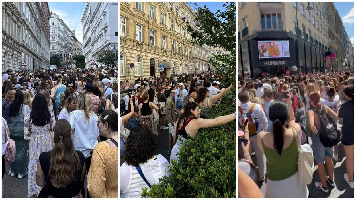 Swifties Vienna Demonstration