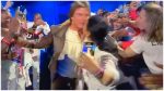 Tom Cruise Kiss At Paris Olympics