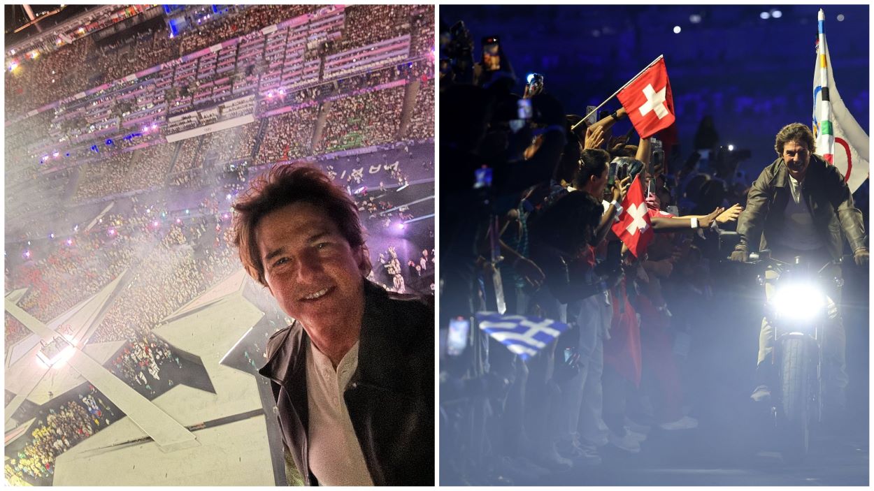 Tom Cruise's Stunt Steal the Show at Paris Olympics Closing Ceremony