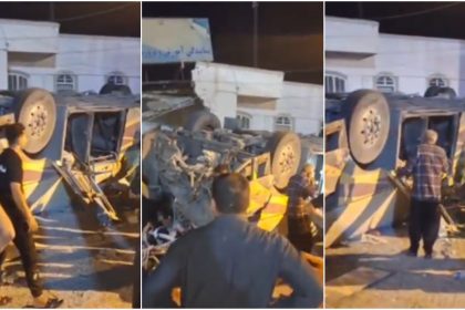 Yazd Iran Bus Accident