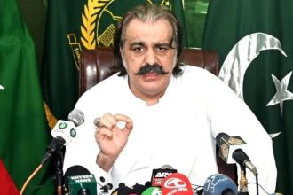 Khyber Pakhtunkhwa Chief Minister Ali Amin Gandapur