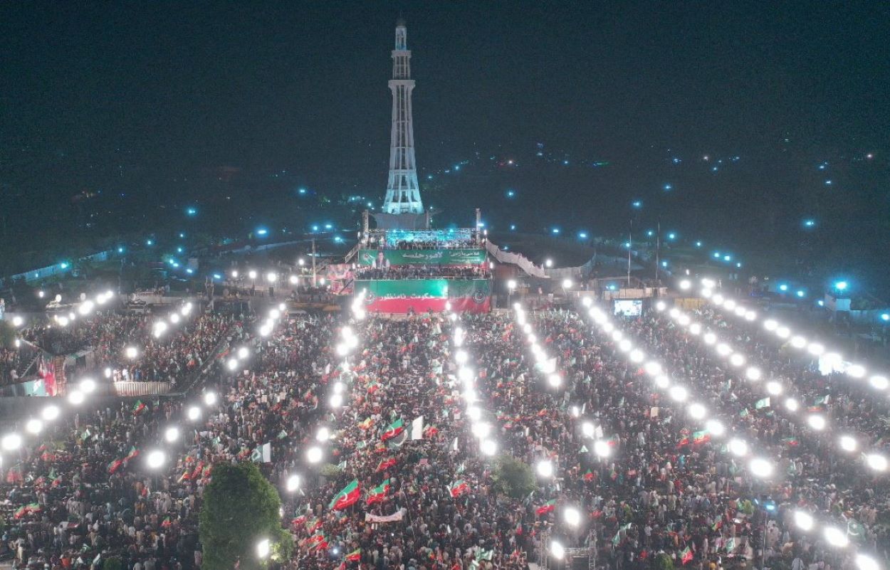 PTI Rally Lahore