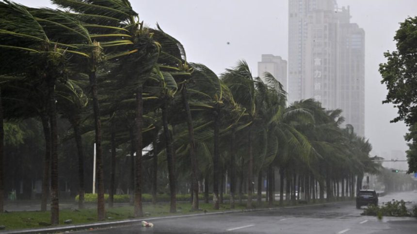 Typhoon Yagi China