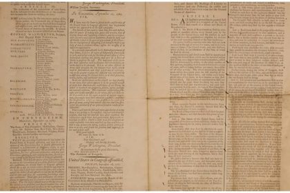 1787 Constitution Auction