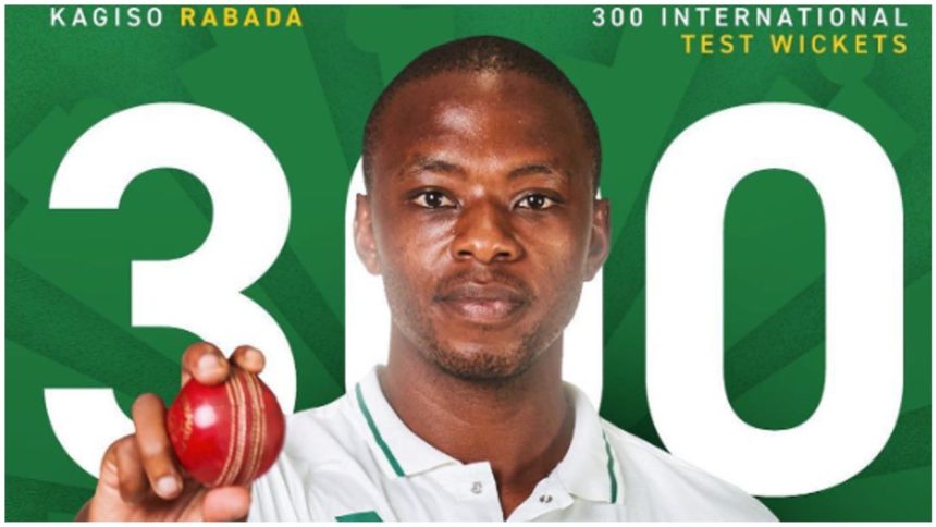 Kagiso Rabada 300 Wickets