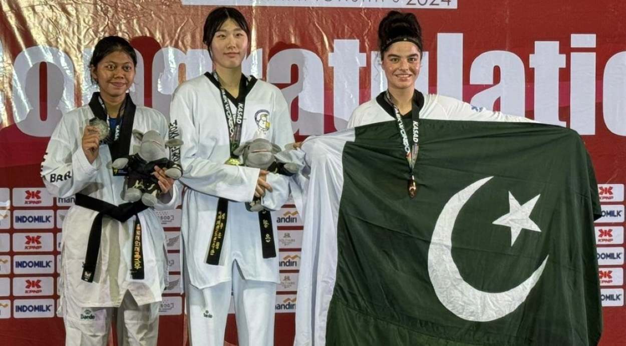 Pakistan's taekwondo team