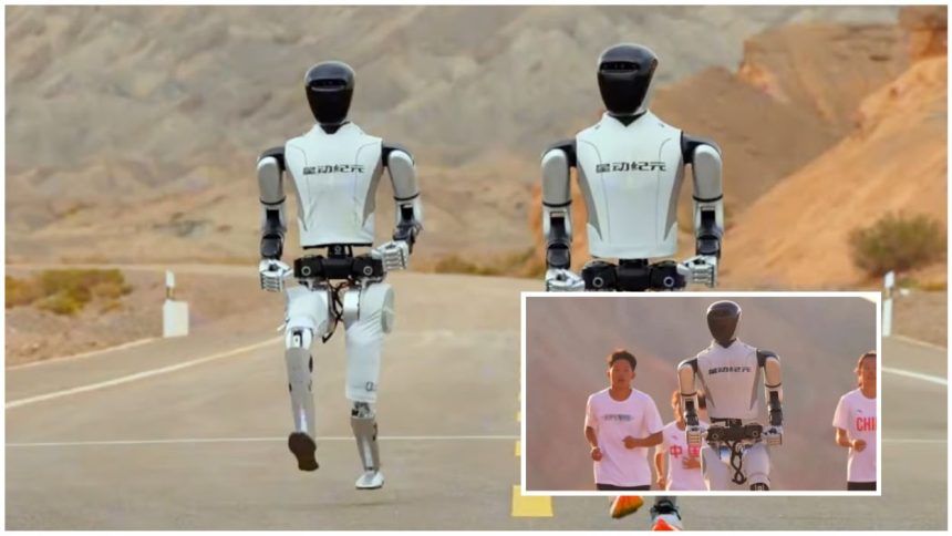 STAR1 Robot Gobi Desert Test