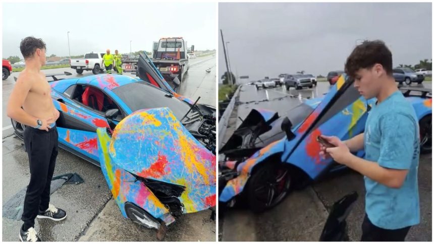 Jack Doherty McLaren Crash