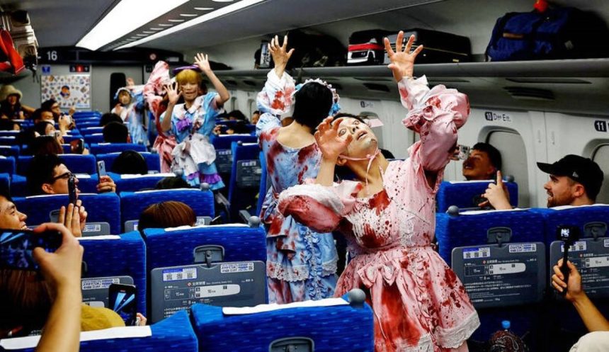 Zombie Train Japan