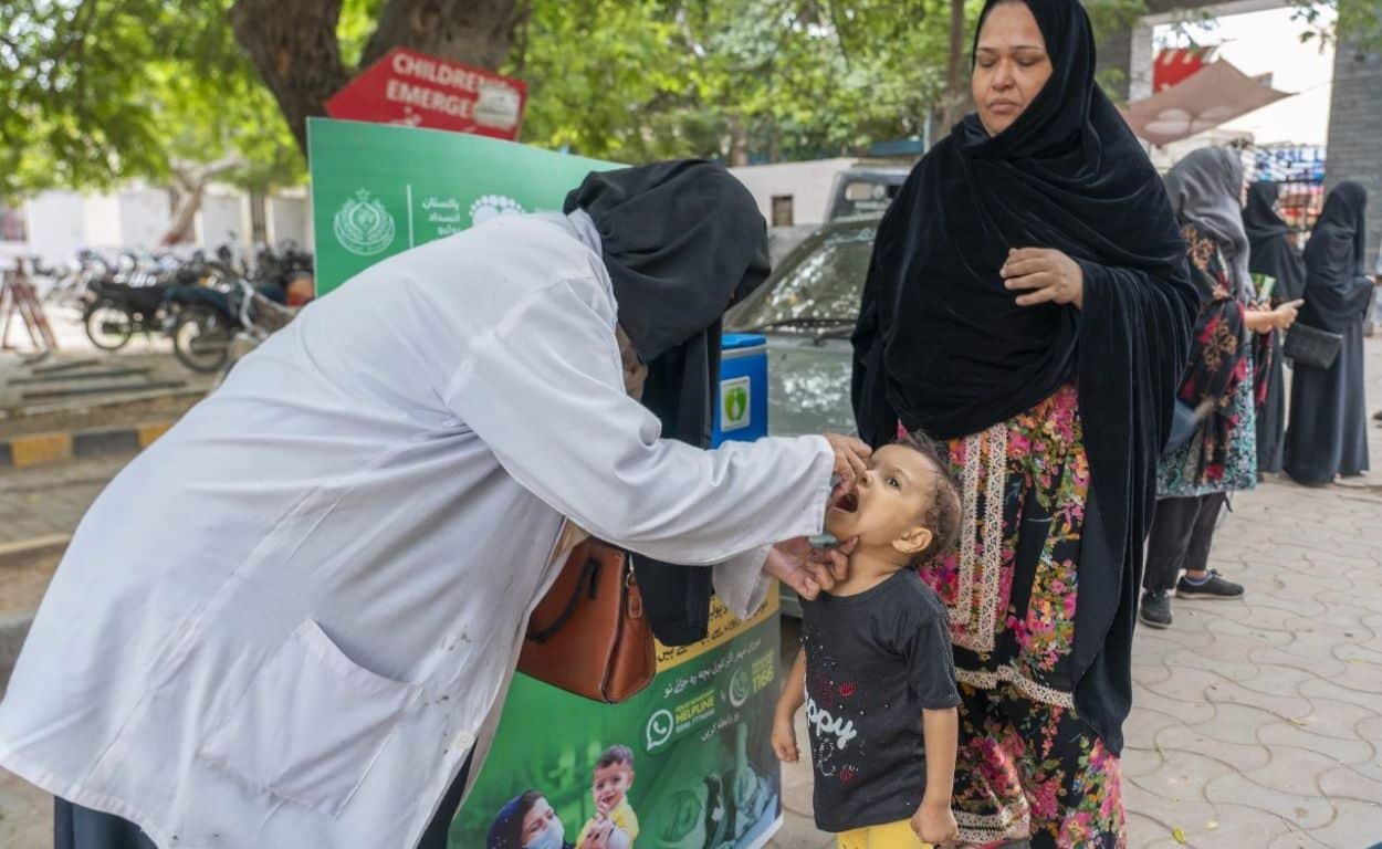 Polio Vaccination Campaign Pakistan