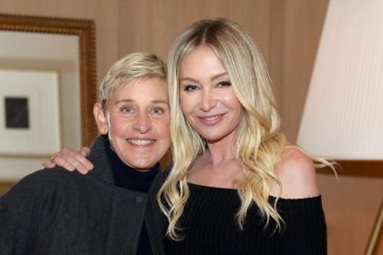 Ellen DeGeneres and Portia de Rossi UK