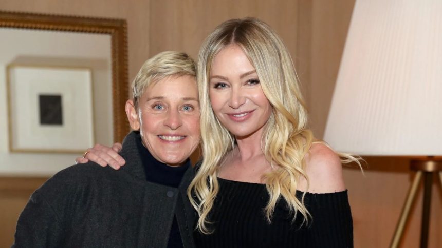 Ellen DeGeneres and Portia de Rossi UK