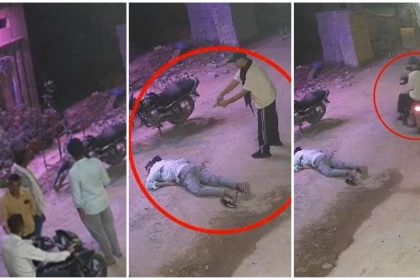 Shocking CCTV Footage of Paroled Murder Convict Killed in Gwalior